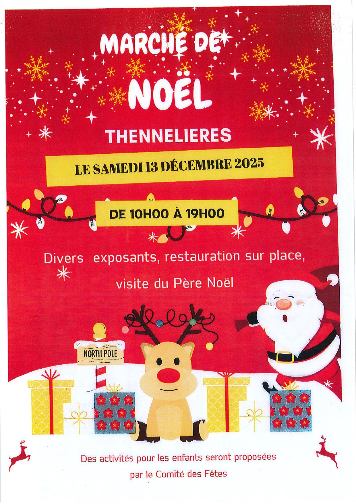 Marché de Noël de Thennelières