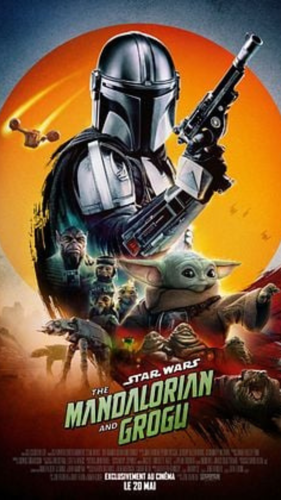 Projection : Star Wars : The Mandalorian and Grogu