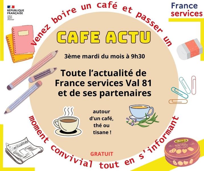 Café Actu - France services Val 81