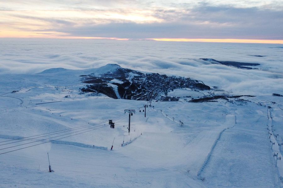 La station de Super-Besse en images