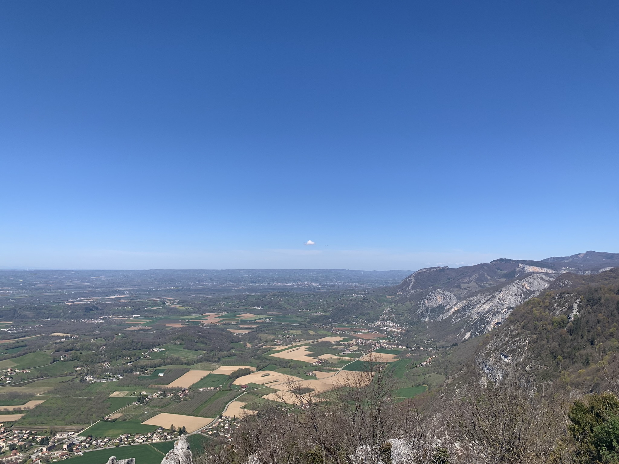 Vue depuis la croix de Chatelard