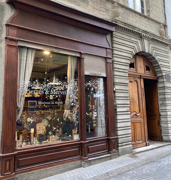 Au cœur de la rue piétonne