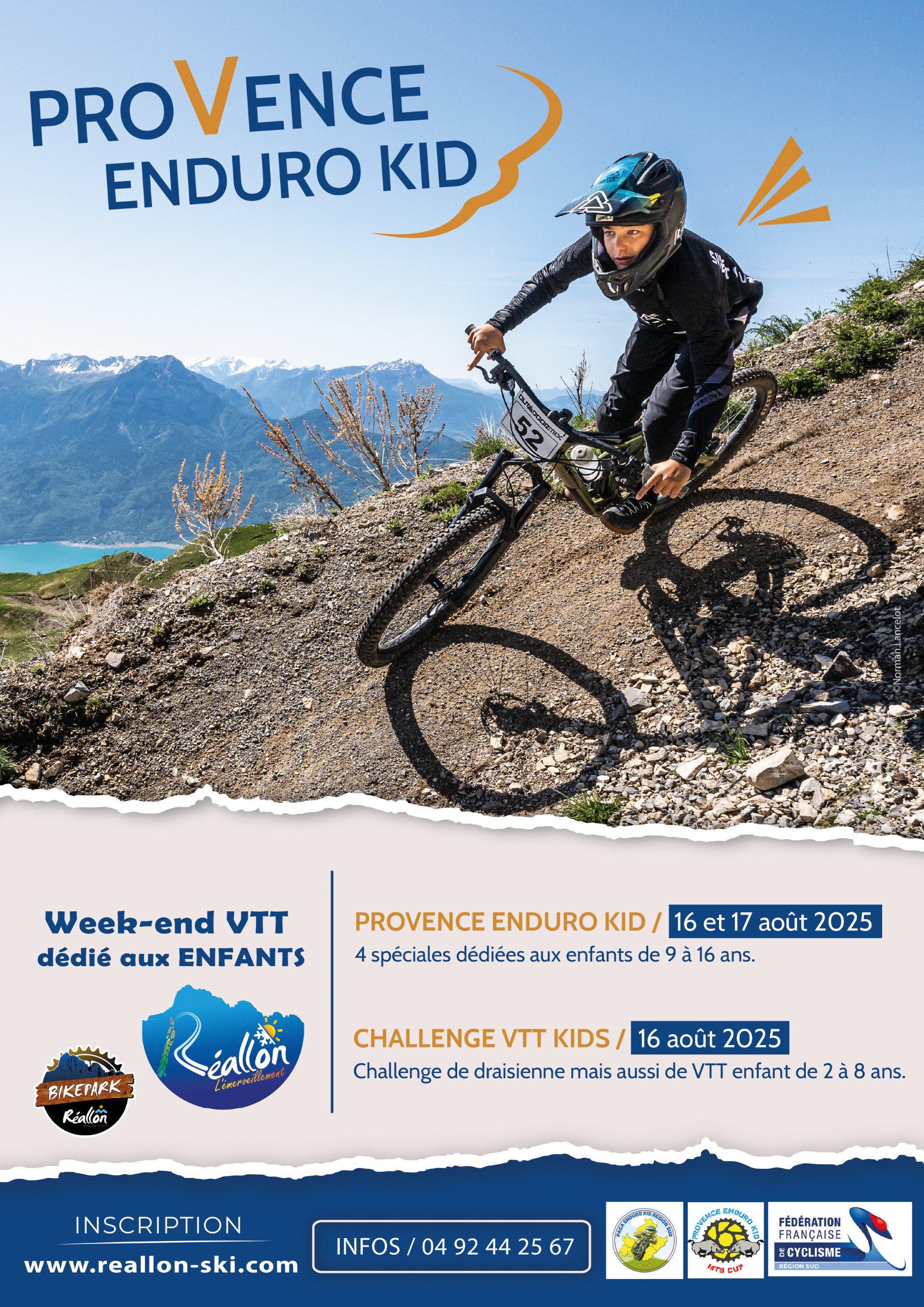 Provence Enduro Kid et Challenge DRAISIENNE & VTT Kid_Réallon