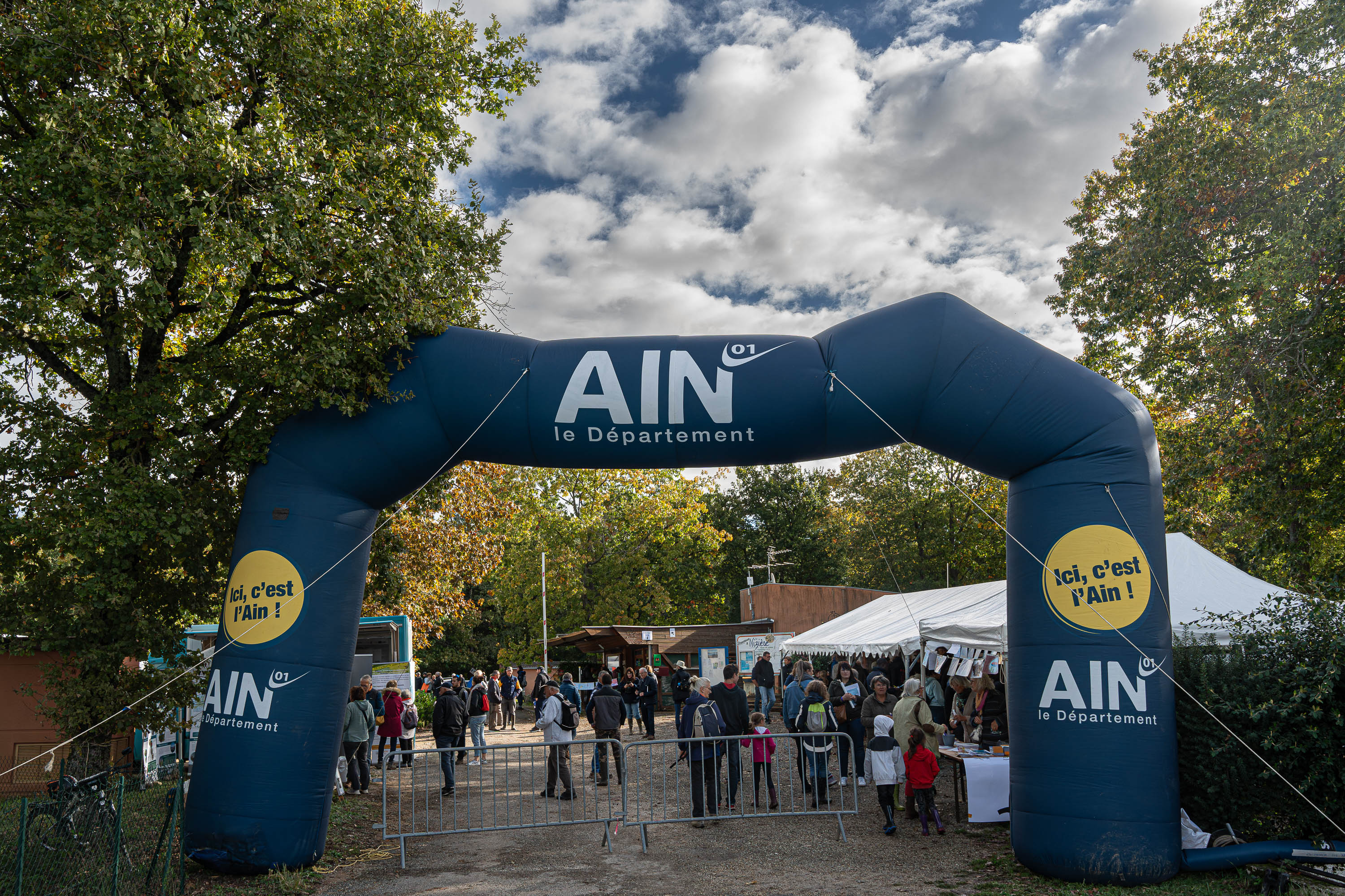 Entrée du site de la Nizière 2023