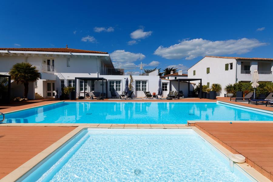 La piscine de l'hôtel
