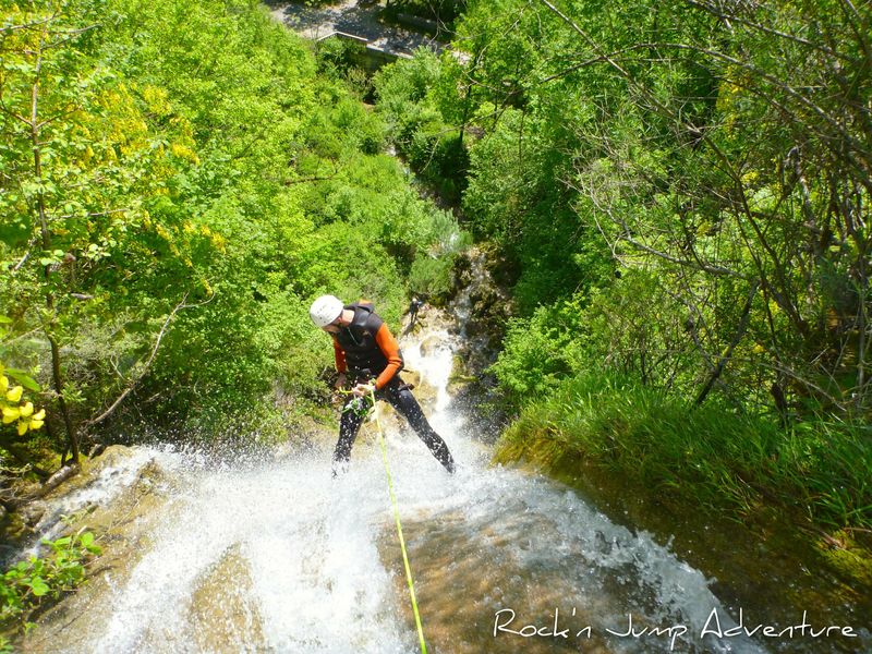 canyoning jura saint claude