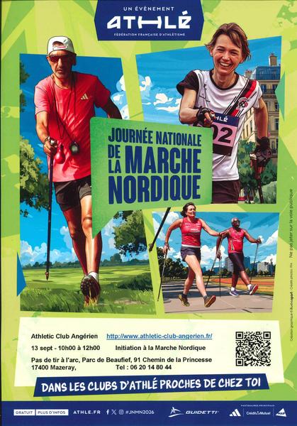 Initiation à la marché nordique