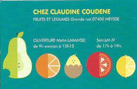 Coudène fruits and vegetables