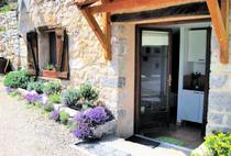 La porte d'entrée du studio.