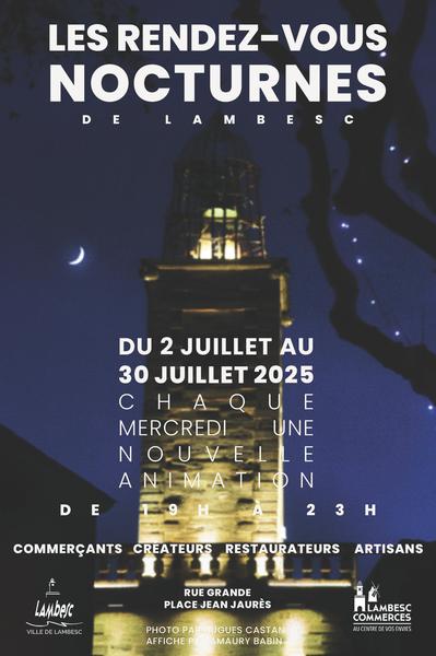 Les rendez-vous nocturnes de Lambesc
