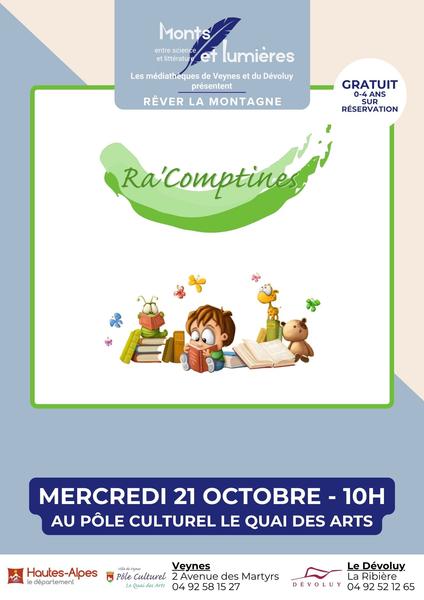 Ra'comptines - Monts et lumières