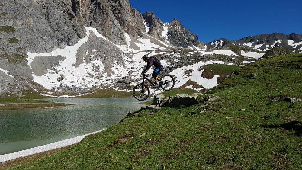 Les trois lacs en VTT à Valloire