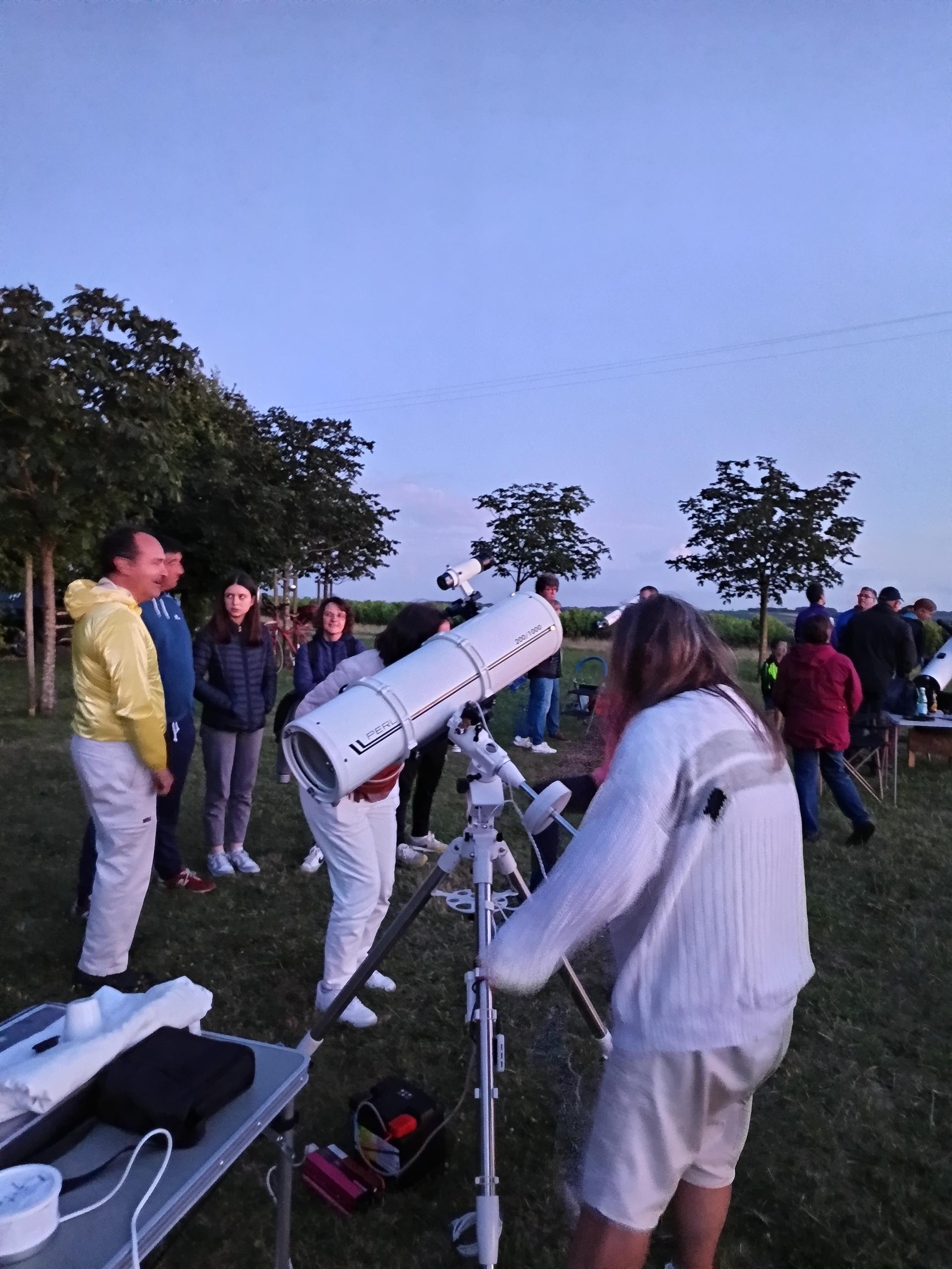 Soirée astronomie