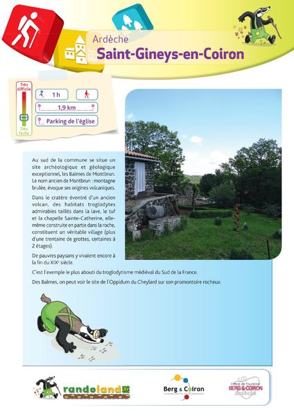 Randoland - jeu de piste pour enfants à St Gineys en Coiron