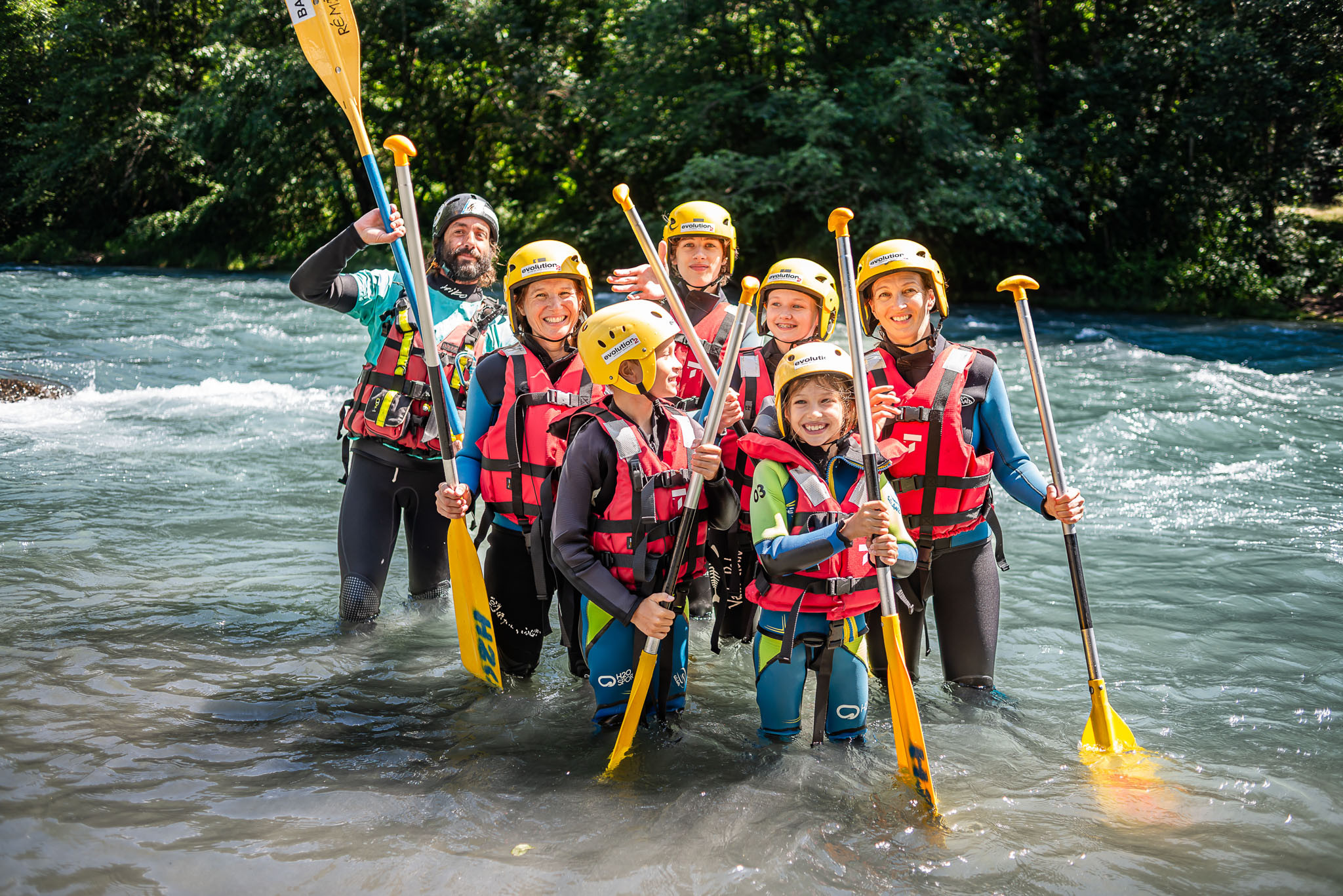 Rafting en eaux vives