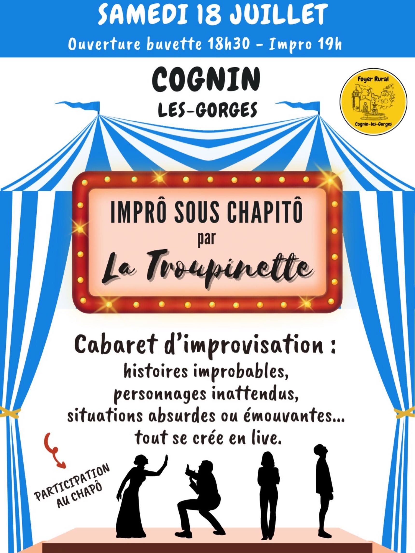 Impro sous chapitô