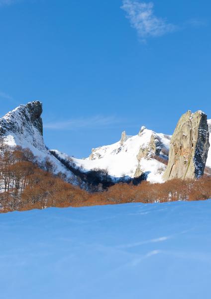 La réserve naturelle de Chaudefour, randonnée accompagnée hivernale