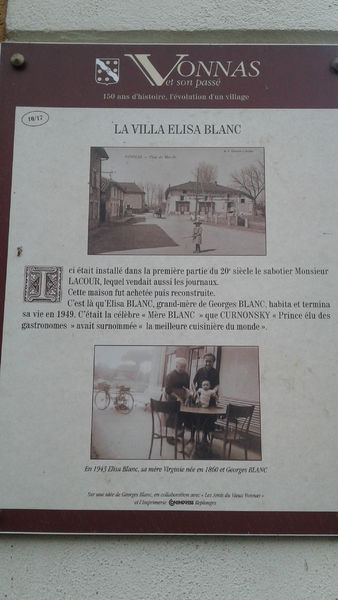 Panneau d'interprétation