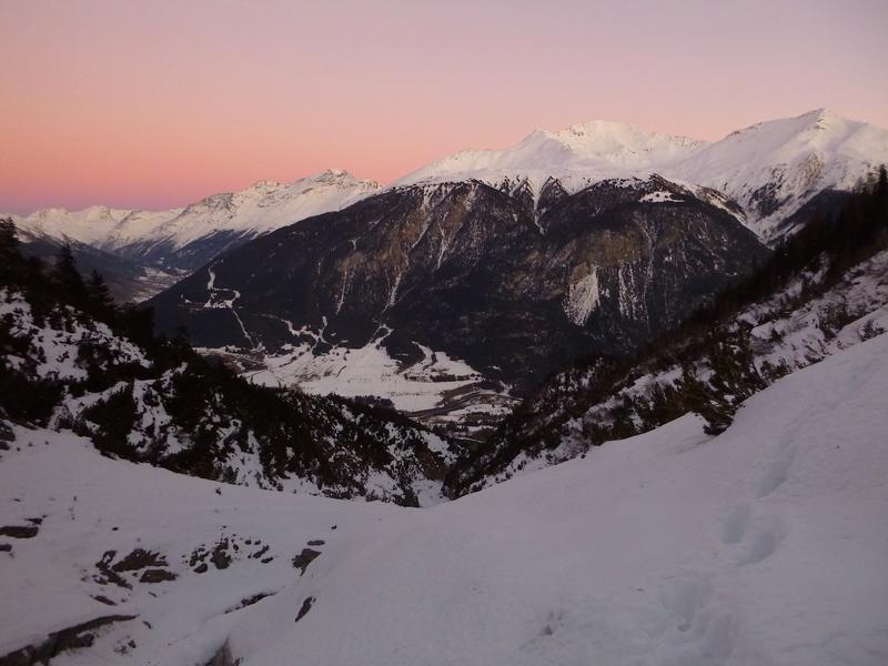 Le Mont Froid au coucher du soleil Le Mont Froid au coucher du soleil