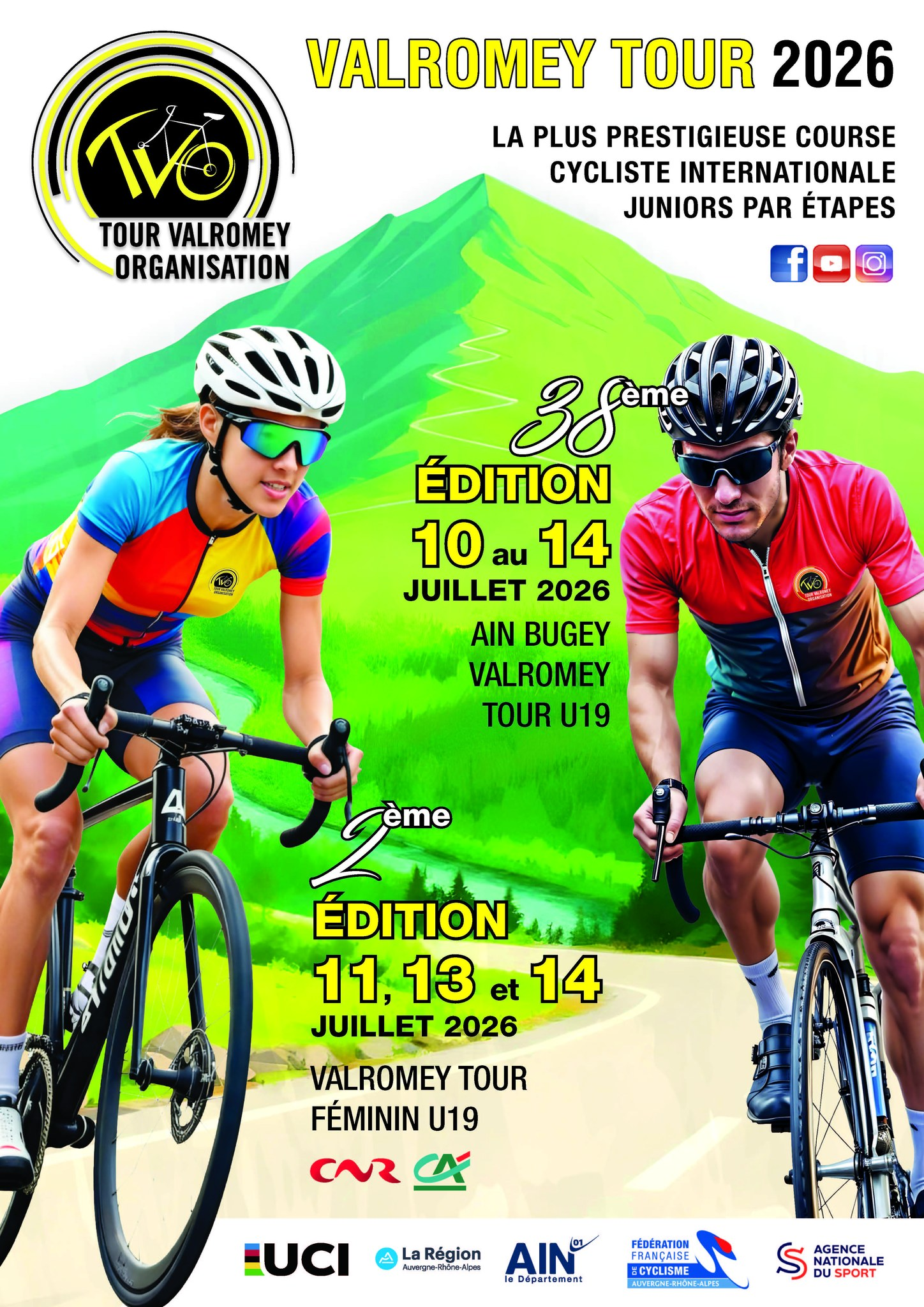 Ain Bugey Valromey Tour 2026 - 38th edition