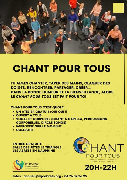 Chant pour tous