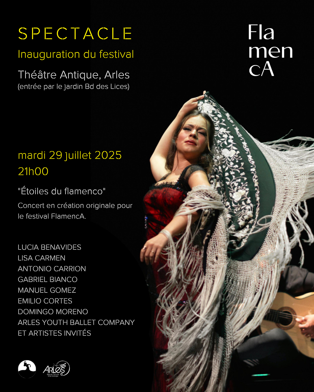 Inauguration Festival FlamencA 2025 : Étoiles du flamenco