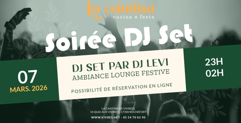 Concert : soirée DJ Set par DJ Levi
