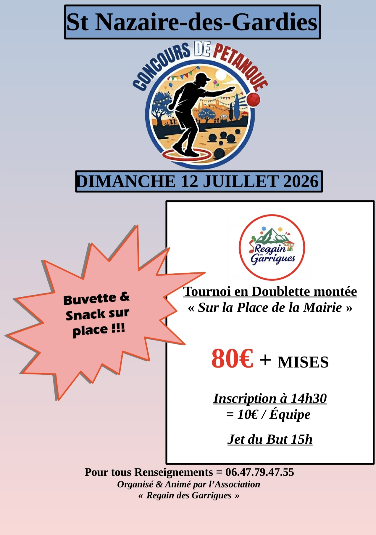 Concours de Pétanque