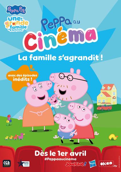 Ciné-goûter : Peppa Pig au cinéma