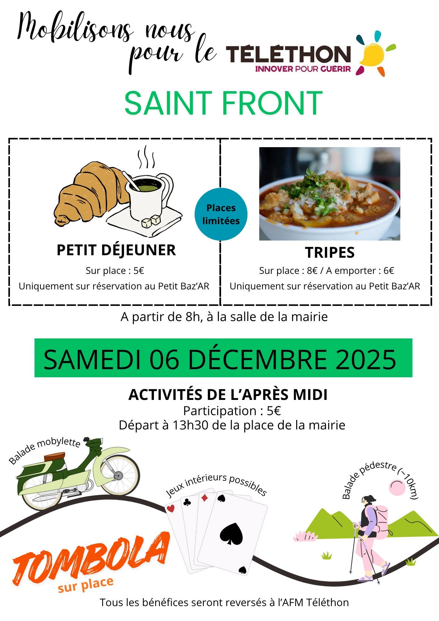 Téléthon à Saint Front
