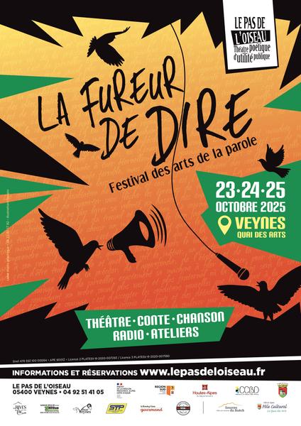 Fureur de Dire 2025 - Affiche