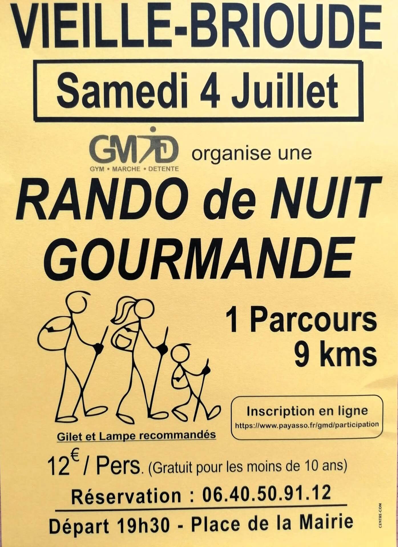 Rando de nuit gourmande