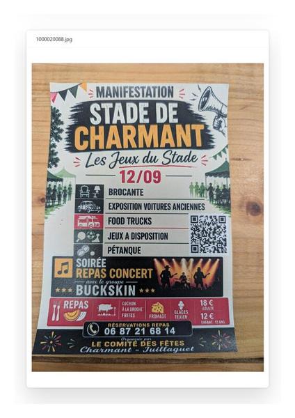 Brocante - repas concert