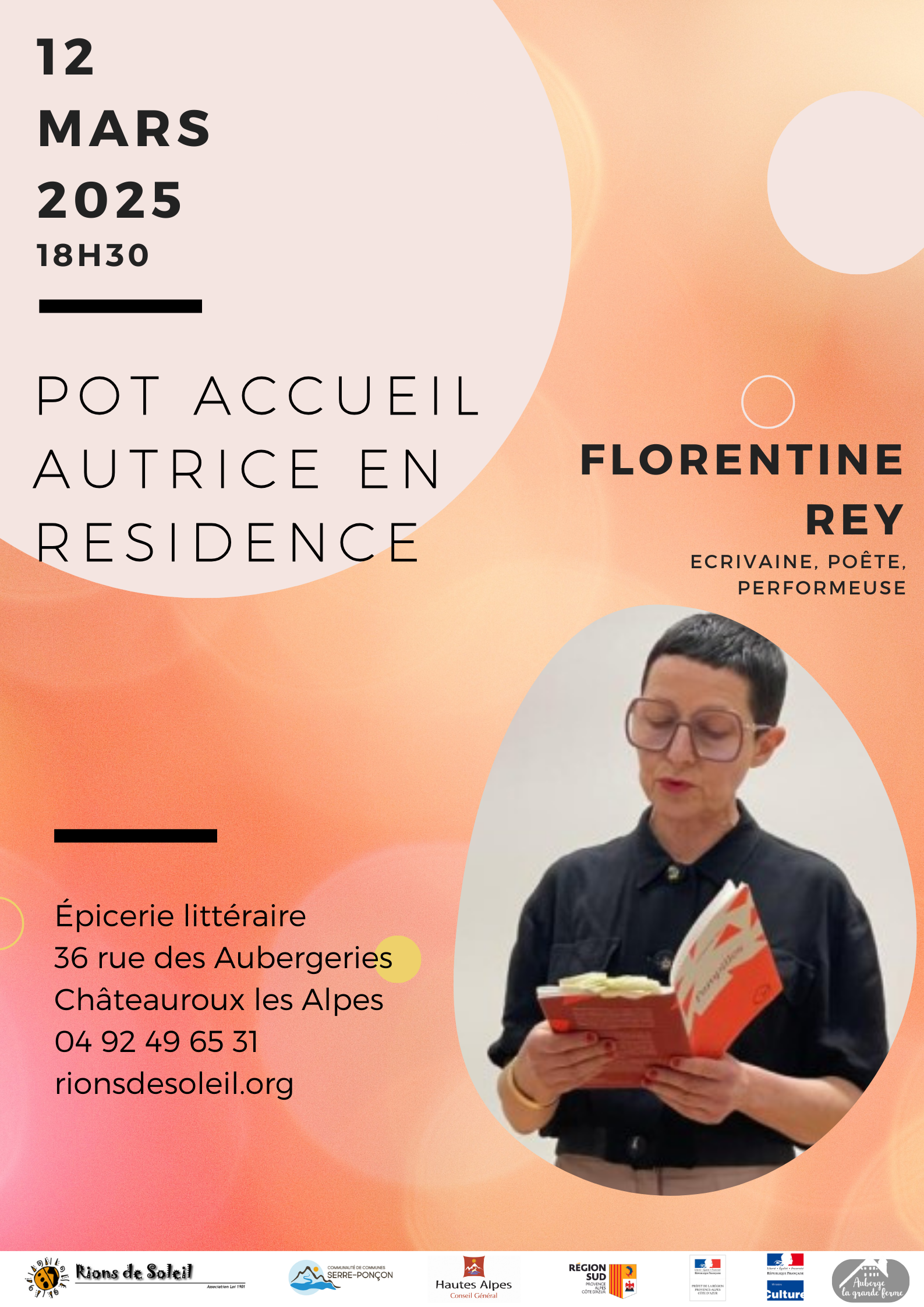 Pot d'accueil Florentine Rey CHÂTEAUROUX-LES ALPES