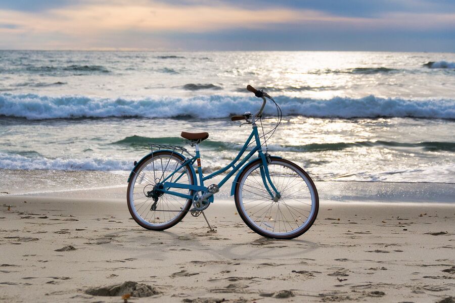 vélo plage