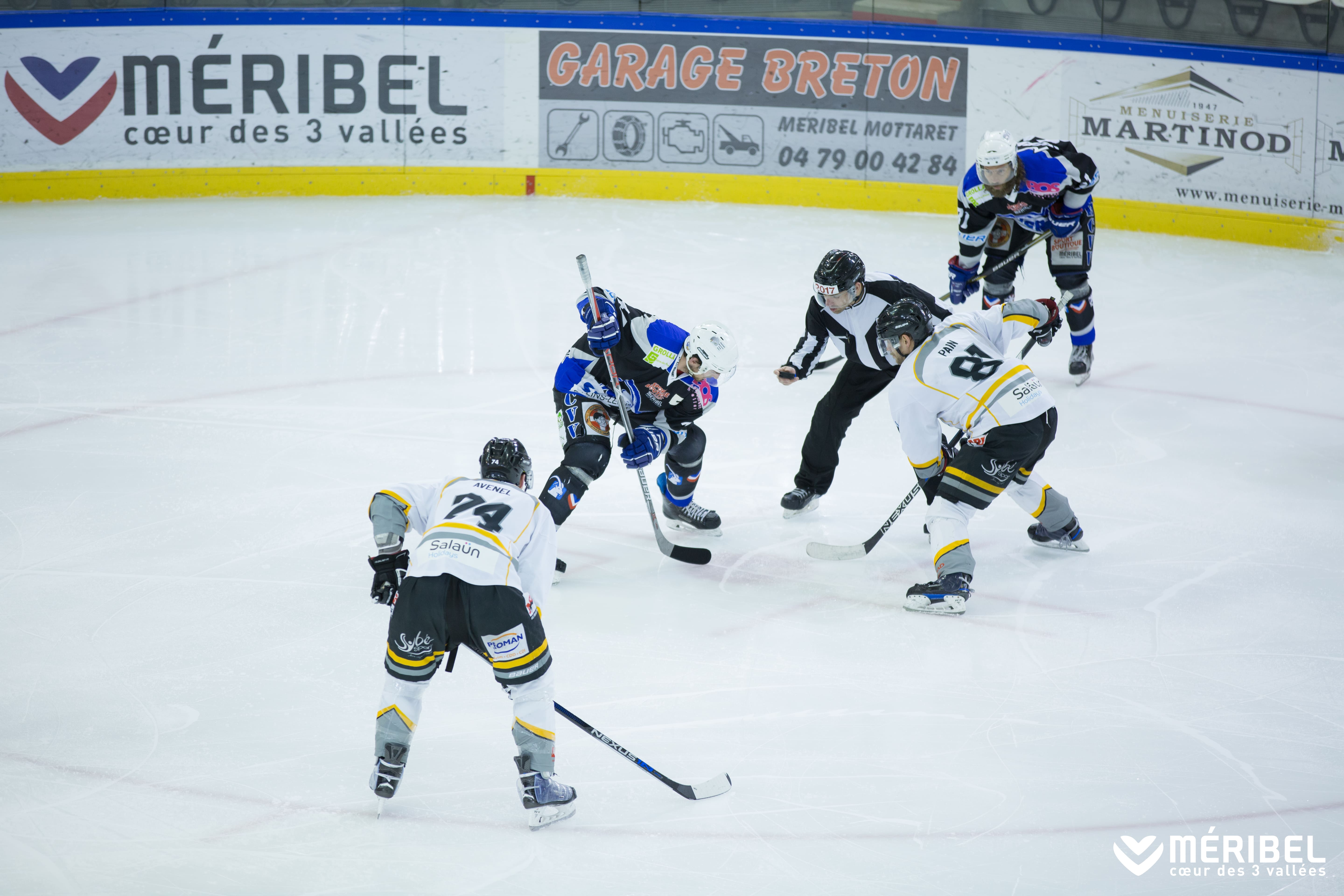 Match de hockey sur glace_Les Allues