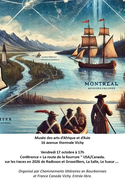 Conférence « La route des fourrures » USA - Canada