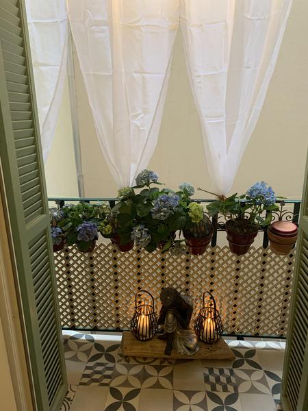 Le balcon fleuri