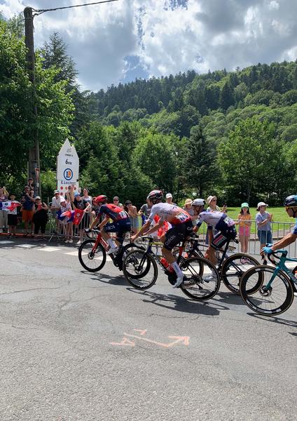 Tour de France 2025 - Arrivée de l'étape Ennezat/Le Mont-Dore (Puy de Sancy)