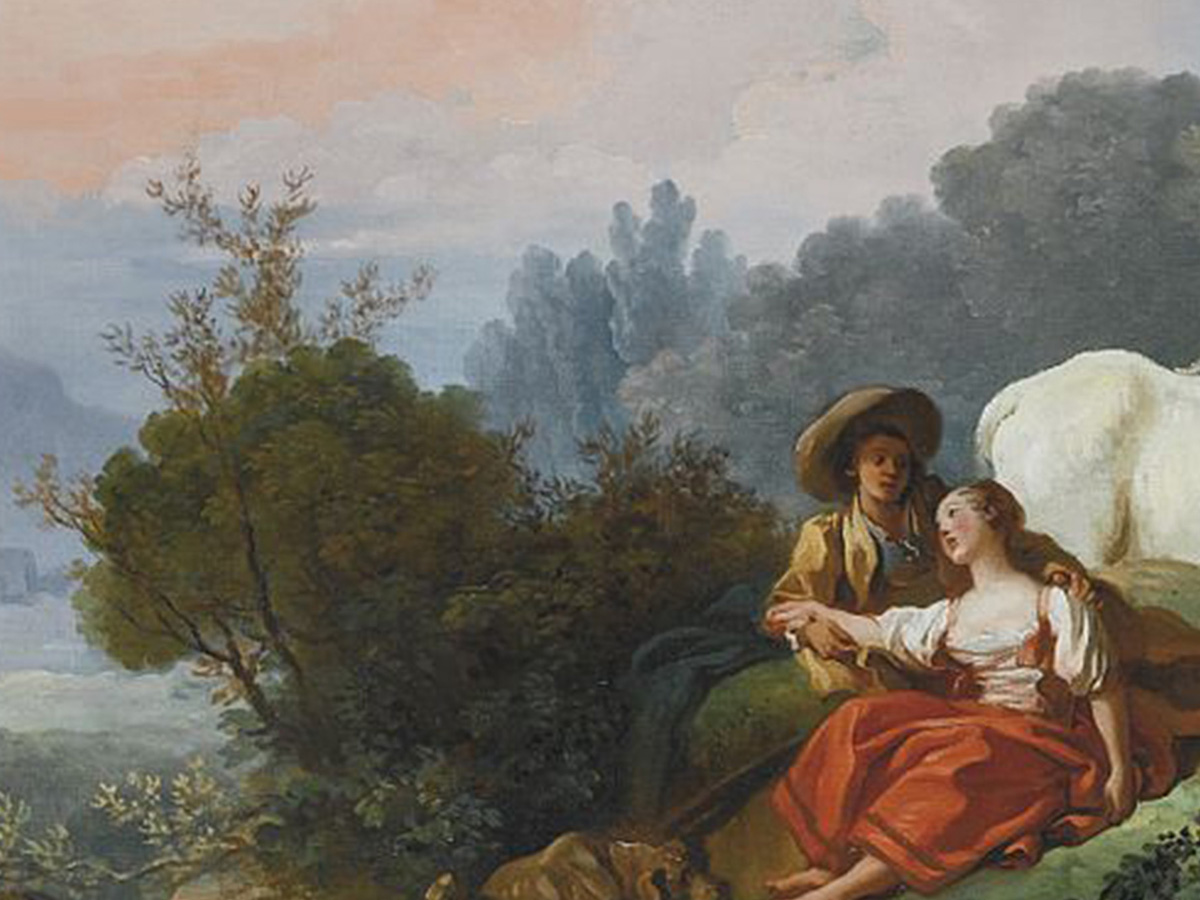© Crédit photo : Jean-Honoré Fragonard (1732–1806) A pastoral landscape