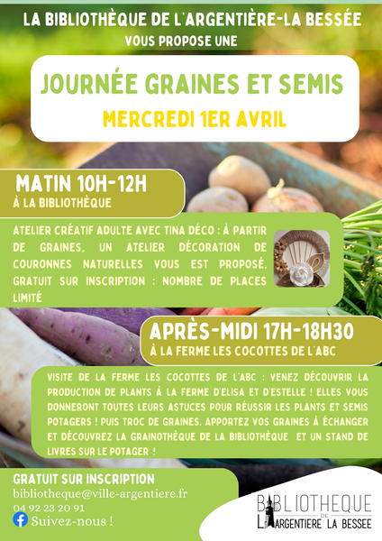 Journée graines et semis