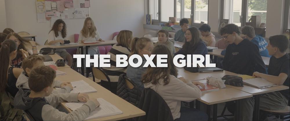 "La boxeuse", court métrage des 4èmes du collège la Lauzière