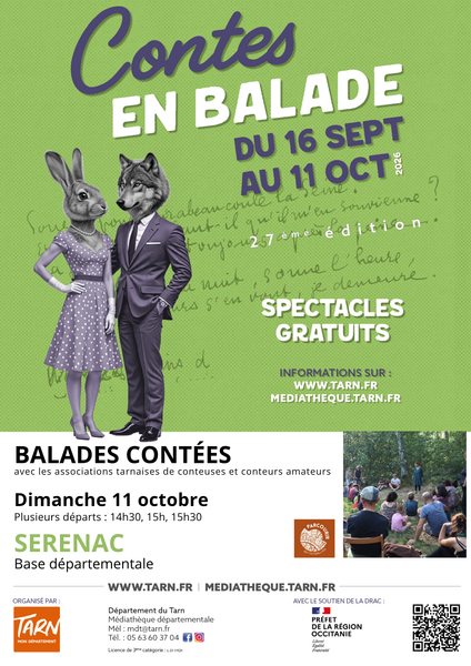 Festival Contes en Balade : Balade contée en forêt de Sérénac