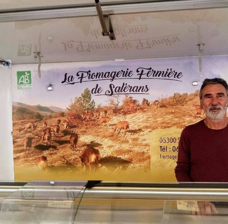 Stand sur le marché