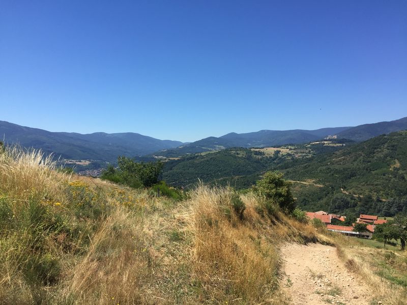 Vue sur les hauteurs d'Annonay