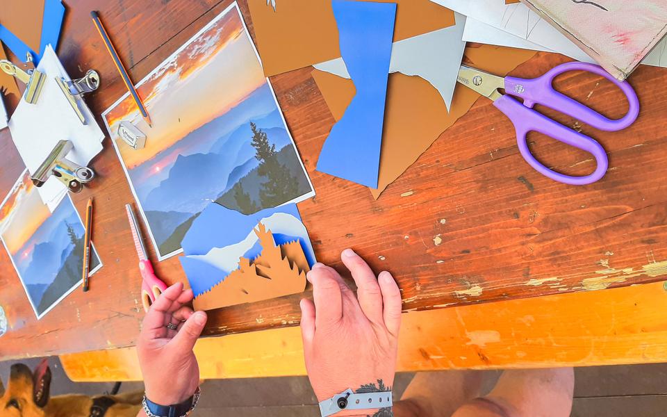 Atelier carte postale