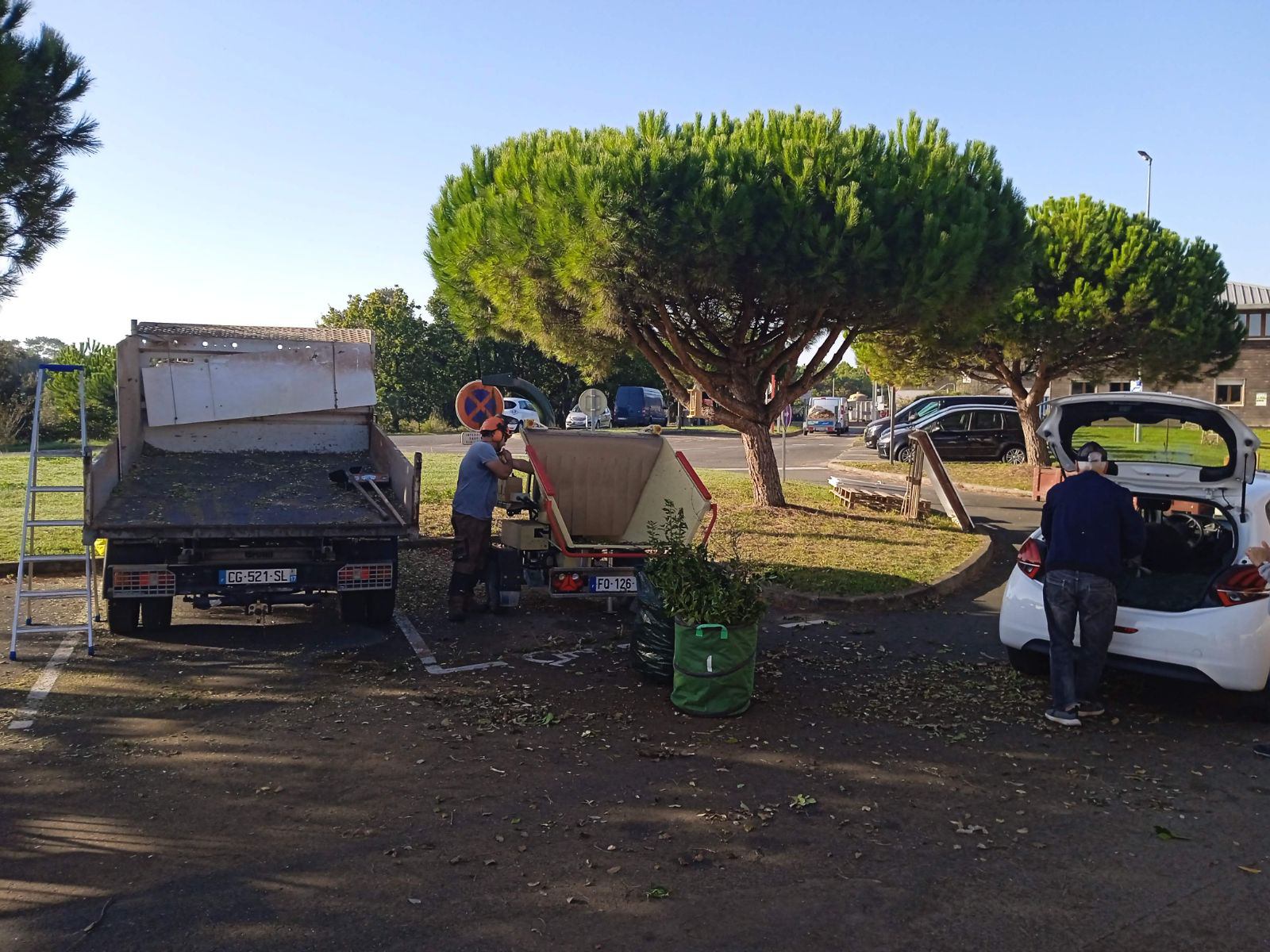 Broyage de végétaux