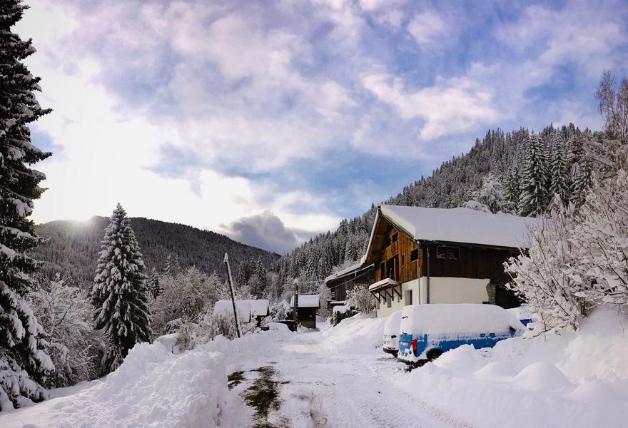 The Hideaway en hiver