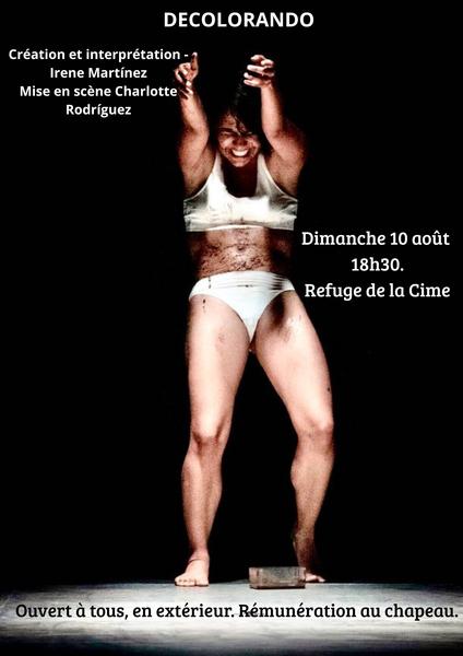 affiche - © comité animations Spectacle 'Décolorando' au refuge de la Cime_Ceillac - © comité animations