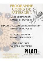 Cours de pâtisserie